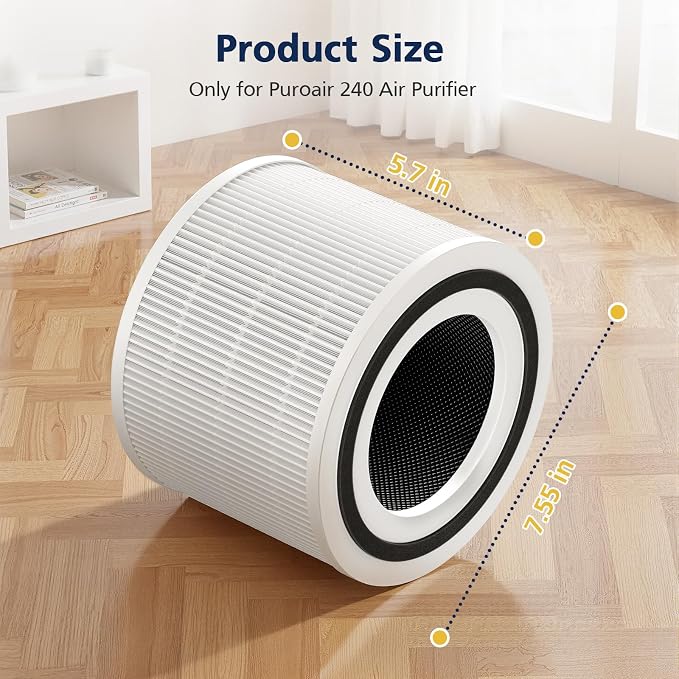 240 Filter Replacement for Puroair 240 Air Purifier, 240 Filter for Puro - Image 5