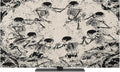 Halloween Horror Black Skeleton Indoor TV Cover, Elastic TV Screen Protector by Unknown