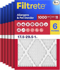 Filtrete 17.5x29.5x1 Air Filter, MERV 11, MPR 1000, Allergens & Pet Dander by Unknown