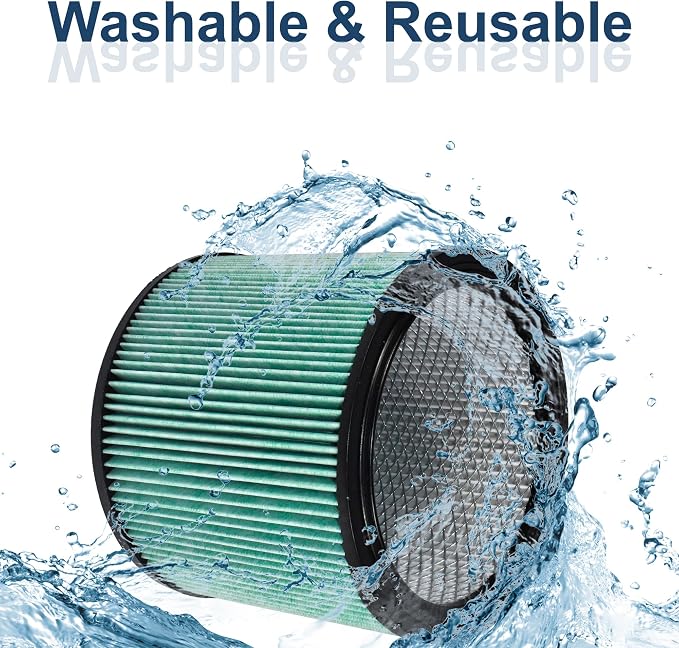 HQRP 2-Pack High Efficiency H14 HEPA Cartridge Filter compatible - Image 6