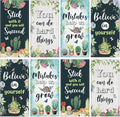 8 Pcs Fluorescent Light Covers by Wiooffen