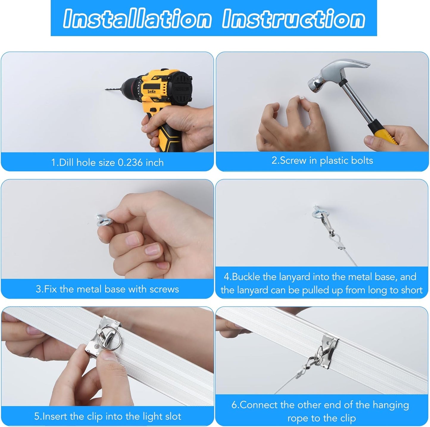 10 Pack 8FT T8 LED Shop Lights, 120W Integrated Tube Light, 19200LM 6000-6500K Daylight, Linkable Lighting, Plug & Play Energy-Saving Commercial Bay Lighting Garage Warehouse Basement (V4-4)