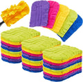 Zubebe 30 Pcs Duster Refill Reusable Fleece Duster Refills Feather Flat Dusters by Zubebe