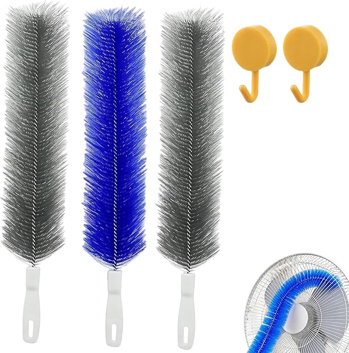 Fan Cleaning Brush, Bendable Microfiber Head, Reusable Dust Remover, Ldeal by Unknown