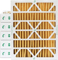 Glasfloss 16x20x4 MERV 11 AC & Furnace 4" Depth Air Filters. Case of 6. Actual by Glasfloss