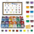 ZIPCCI 266 Pcs - Car Fuses Assortment Kit, Mini & Standard Automotive Fuses - by ZIPCCI