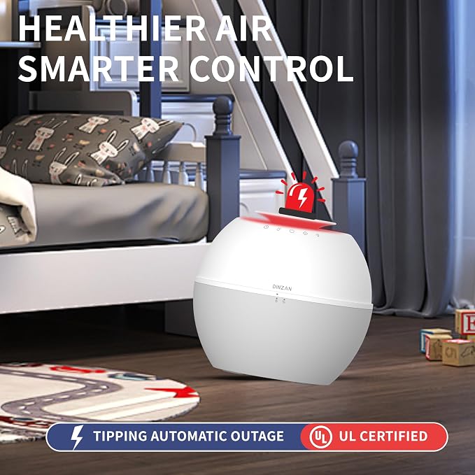 Dual-Function Humidifier & Dehumidifier Combo Air Purifier 152oz Water Tank - Image 10