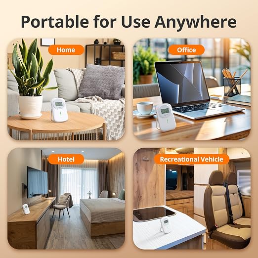 INKBIRD Air Quality Monitor Indoor Ndir 3 in 1 Meter | Detect Carbon Dioxide & - Image 9