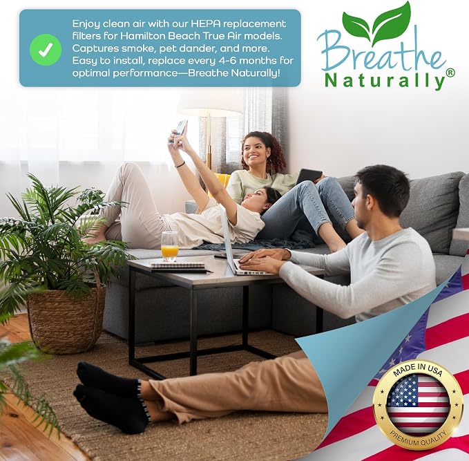 Breathe Naturally Replacement Filter Compatible - Image 9