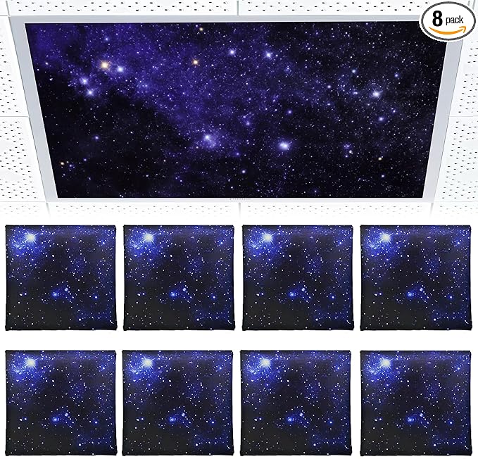 Torixqi 8 Pcs Fluorescent Light Covers by Torixqi