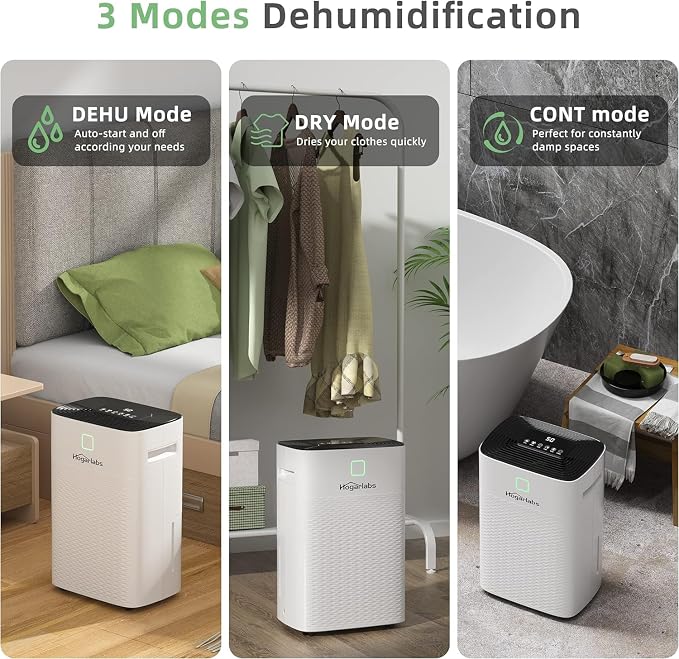 HOGARLABS Smart Dehumidifiers for Home and Basements, - Image 3