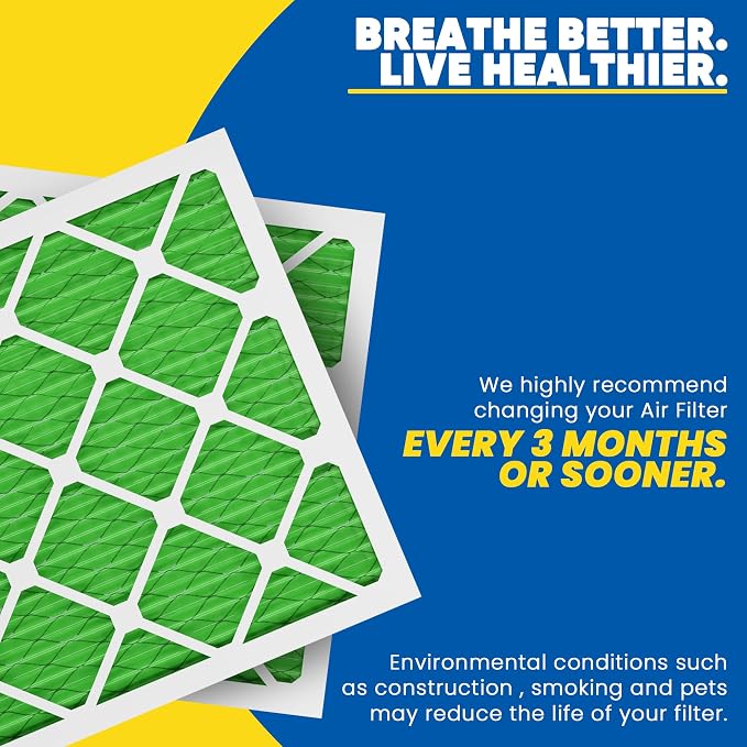 Maycold MERV 13 20x24x1 Air Filter, High-Efficiency Pleated AC & Furnace Filters - Image 6
