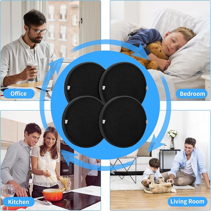 4-Pack Halo Replacement Filter, Compatible - Image 6