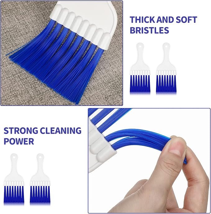 4 Packs Air Conditioner Condenser Cleaning Brush Refrigerator Coil Brush HVAC - Image 5