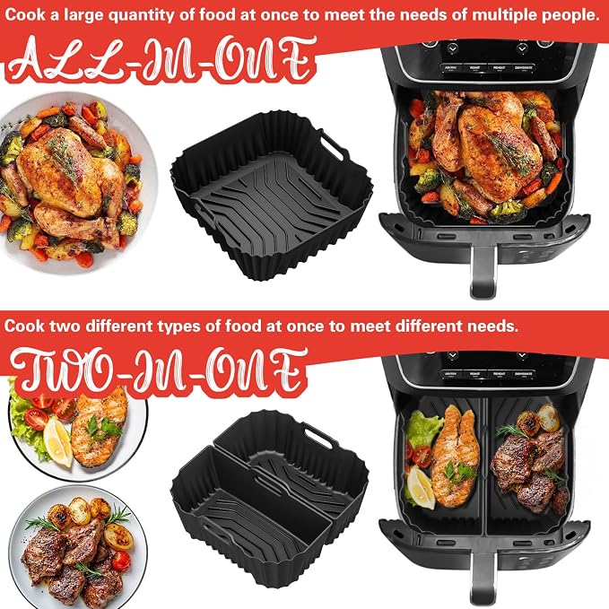 Air Fryer Accessories for Cosori TurboBlaze 6 Qt | 5.8 QT | 6.5 Qt, Ninja AF141 - Image 4