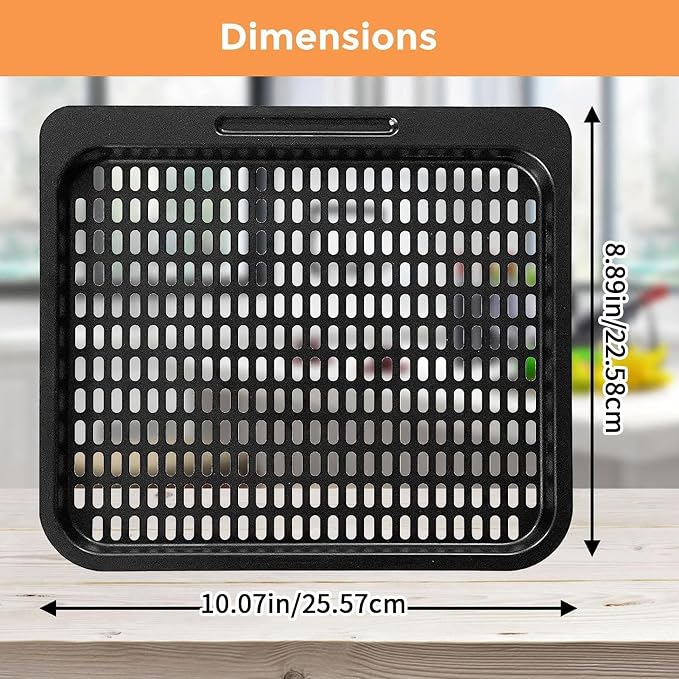 Air Fryer Cooking Tray for Instant Vortex Plus10 Quart Chefman 12 Quart - Image 2