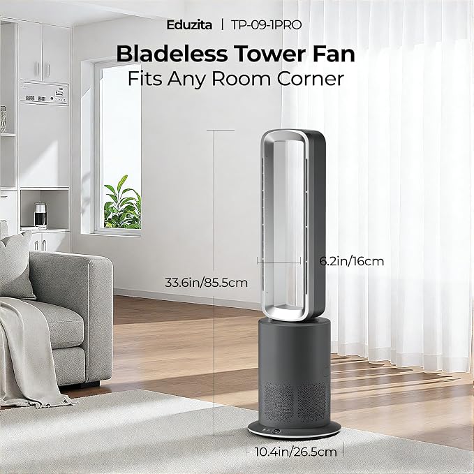 TP09Pro Bladeless Tower Fan - Image 2
