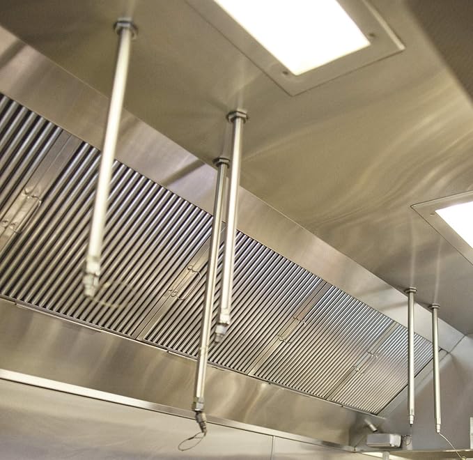 Captrate COMBO Stainless Steel Baffle Restaurant Hood Filter - Image 2