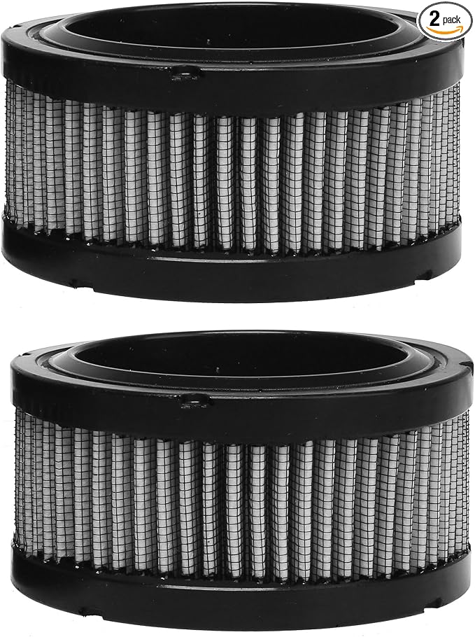 2-PCS 32170979 Air Compressor Intake Filter 35 CFM, 4.38" OD x 2.31”Tall Fits by BAIZHIHUA