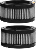 2-PCS 32170979 Air Compressor Intake Filter 35 CFM, 4.38" OD x 2.31”Tall Fits by BAIZHIHUA