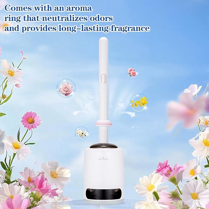 Disposable Toilet Brush, Auto-Ejecting, Includes 48 Enhanced Refills, Plus 3 - Image 9
