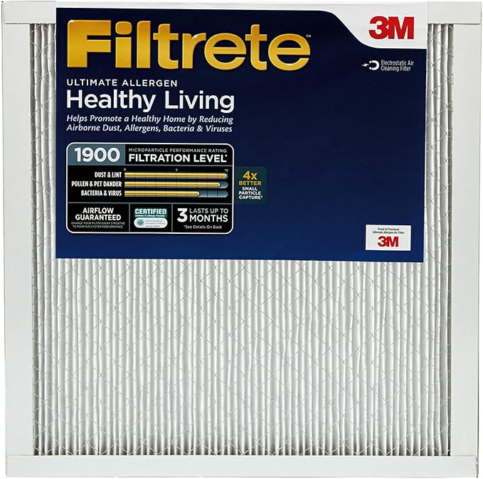 Filtrete 14x14x1 AC Furnace Air Filter, MERV 13, MPR 1900, Premium Allergen - Image 4