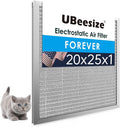 UBeesize 20x25x1 Reusable Electrostatic Air Filter HVAC AC Furnace Filter by UBeesize