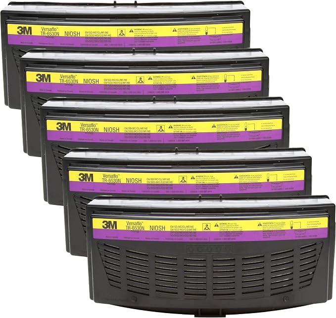 3M Versaflo Organic Vapor/Acid Gas/HEPA Cartridge TR-6530N, by 3MIndustrial