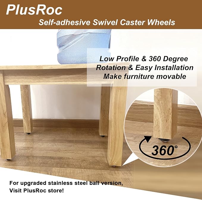 PlusRoc 8 Pack Stell Wheels and 4 Pack 201 STAINLESS STEEL WHEELS - Image 3