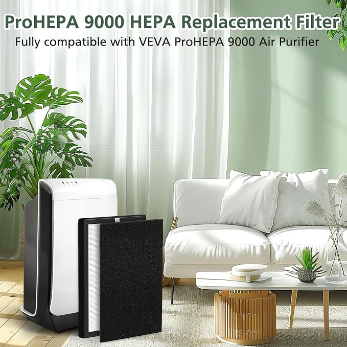 isinlive 4-Pack ProHEPA 9000 Replacement Filters, Compatible - Image 9