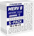 Filter King 10x10x2 Air Filter Dust & Allergy Control AC Furnace Filters by FilterKing