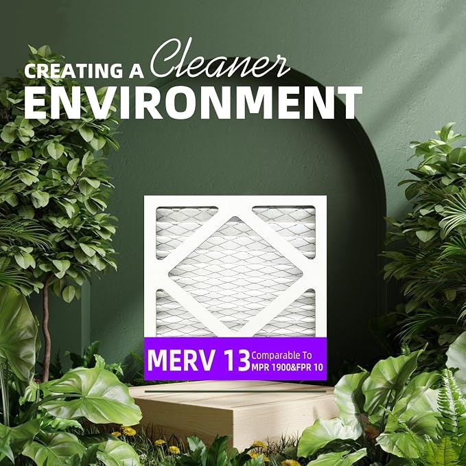 10x10x1 MERV 13 Pleated Air Filter MPR 1500-1900 & FPR 10, Furnace Air Filters - Image 5