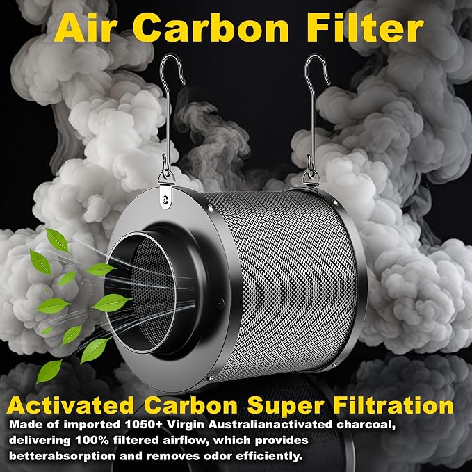 Air Filtration Kit, 8 Ft Ducting & Rubber Coupler, Air Cooling and Filtration - Image 4