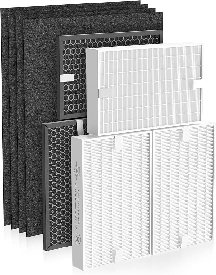 HPA5300B Replacement Filter for Honeywell HPA5300B HPA5350 HPA3300, 3 R Filters by Induspure