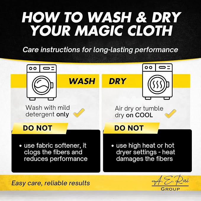 Microfiber Magic Streak Free Cleaning Cloth 10 Pack Clean Any Surface - Image 6