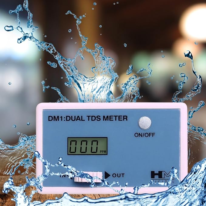 HM Digital DM-1 In-Line Dual TDS Monitor, 0-9990 ppm Range, +/- 2% Readout - Image 5