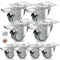 2" Swivel Plate Casters with Brake by CLOATFET