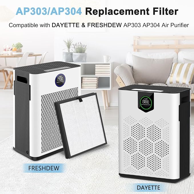 AP303 AP304 Replacement Filters, Compatible - Image 2