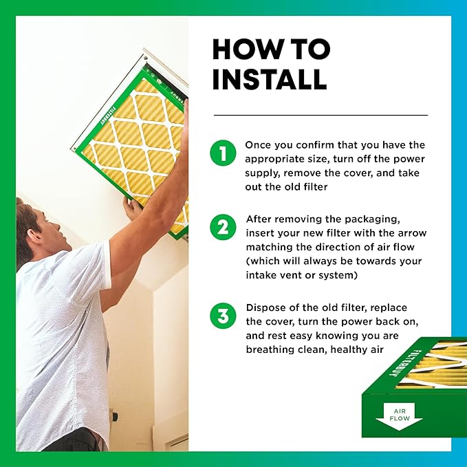 Filterbuy 17x20x1 Air Filter MERV 11 Superior Pet & Allergy Defense, - Image 5