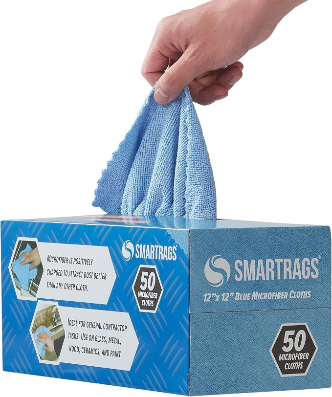 Arkwright Smart Rags Microfiber Cleaning Cloths, Lint Free 180 GSM Reusable - Image 4