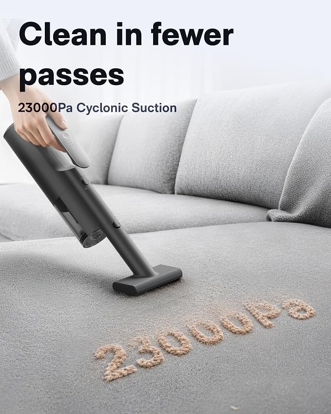 HOTO BlowVac™ Handheld Vacuum Cordless, Car Vacuum Cleaner - Image 2