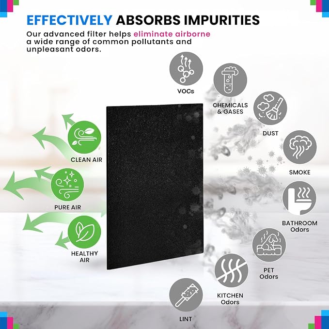 Bagean HPA100 Carbon Pre Filter A Compatible - Image 4