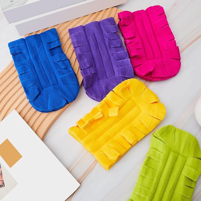 Zubebe 12 Pcs Duster Refill Reusable Fleece Duster Refills Feather Flat Dusters - Image 6