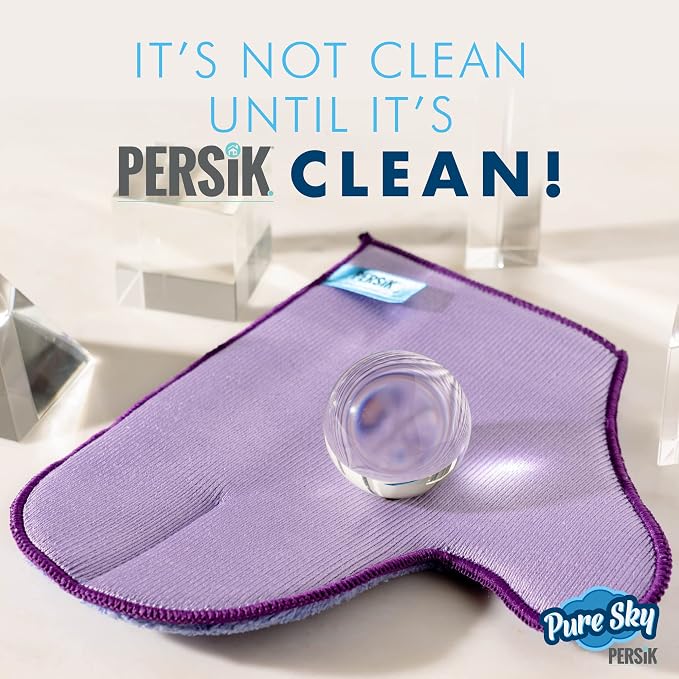persik Pure-Sky Ultra Microfiber Cleaning Glove – JUST ADD Water No Detergents - Image 9