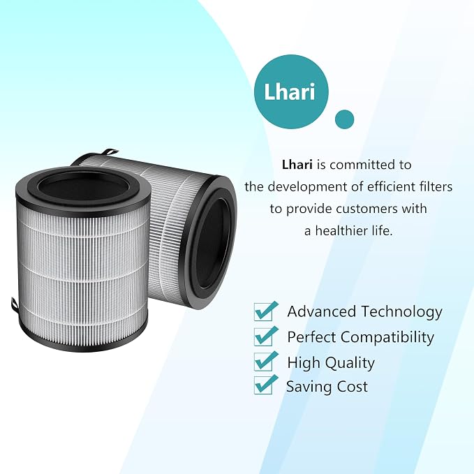 JF100 Replacement Filter, 3-in-1 Pre-Filter, HEPA and Activated Carbon - Image 7