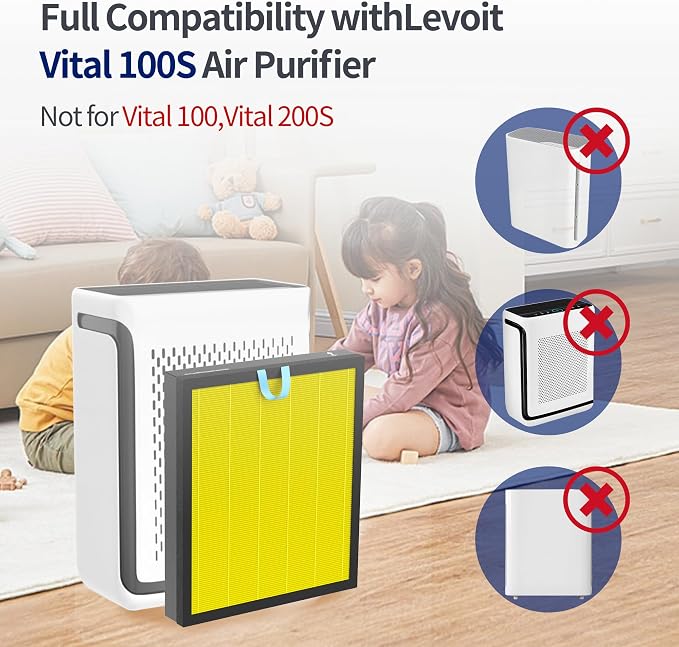 Vital 100S-P Pet Care Filter Replacement, Compatible - Image 2