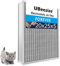 UBeesize 20x25x5 Reusable Air Filter HVAC AC Furnace Filter, Lasts a Lifetime by UBeesize