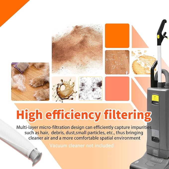 2-Pack MicroFilter fit for SEBO Auto-X S | Replacement Vacuum Filters for - Image 4