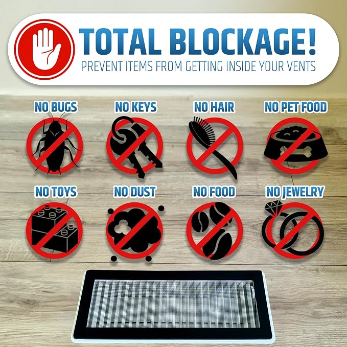 Powerful Magnetic Vent Screen Mesh Covers That Will Never Move or Fall - Image 6