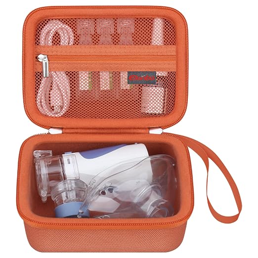 Elonbo Carrying Case for Portable Handheld Inhaler Nebulizer Machine by Elonbo